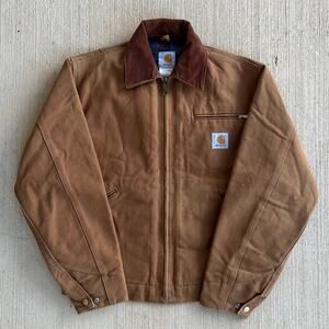 Carhartt J01 BRN brown Detroit work wear jacket